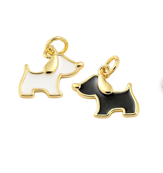 Cutesy Dog Charm