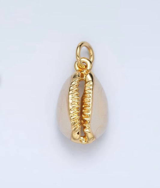 Dainty Gold Cowrie Shell