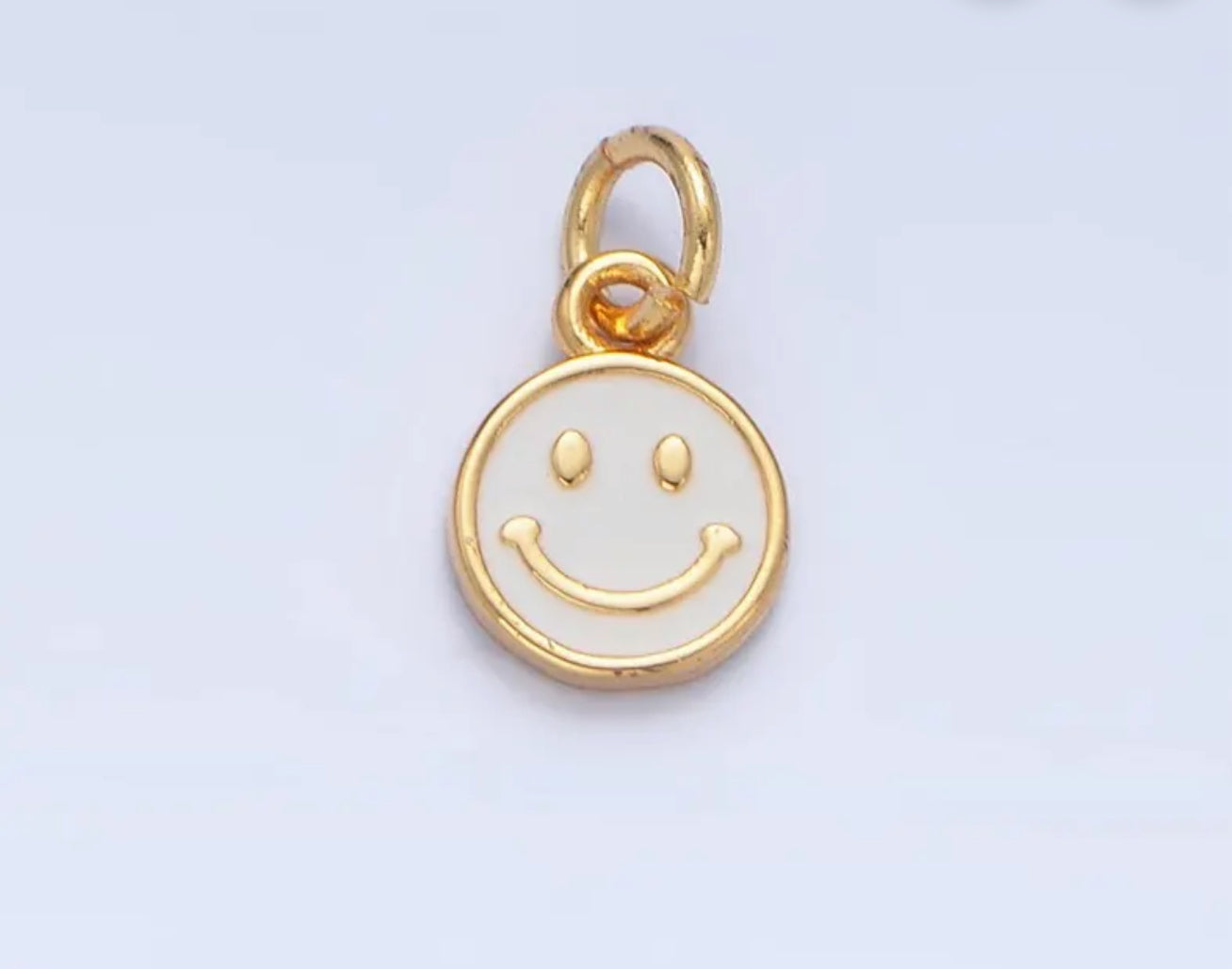 Mini Happy Face Charm