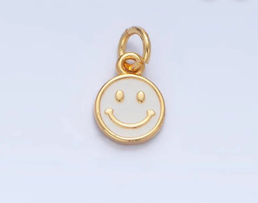 Mini Happy Face Charm