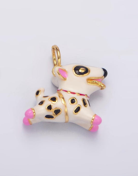 Mystical Color Dog Charm