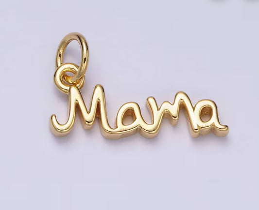 Gold Mama Charm